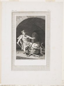 Vignette aus den Metamorphosen des Ovid von Jacques Louis Petit